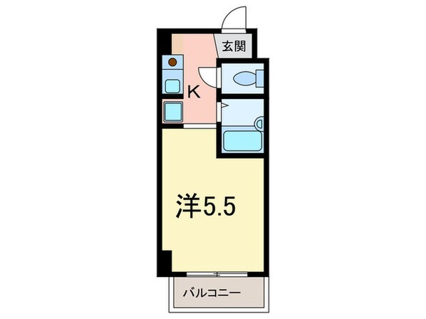 ハイエスト西芦屋の物件間取画像